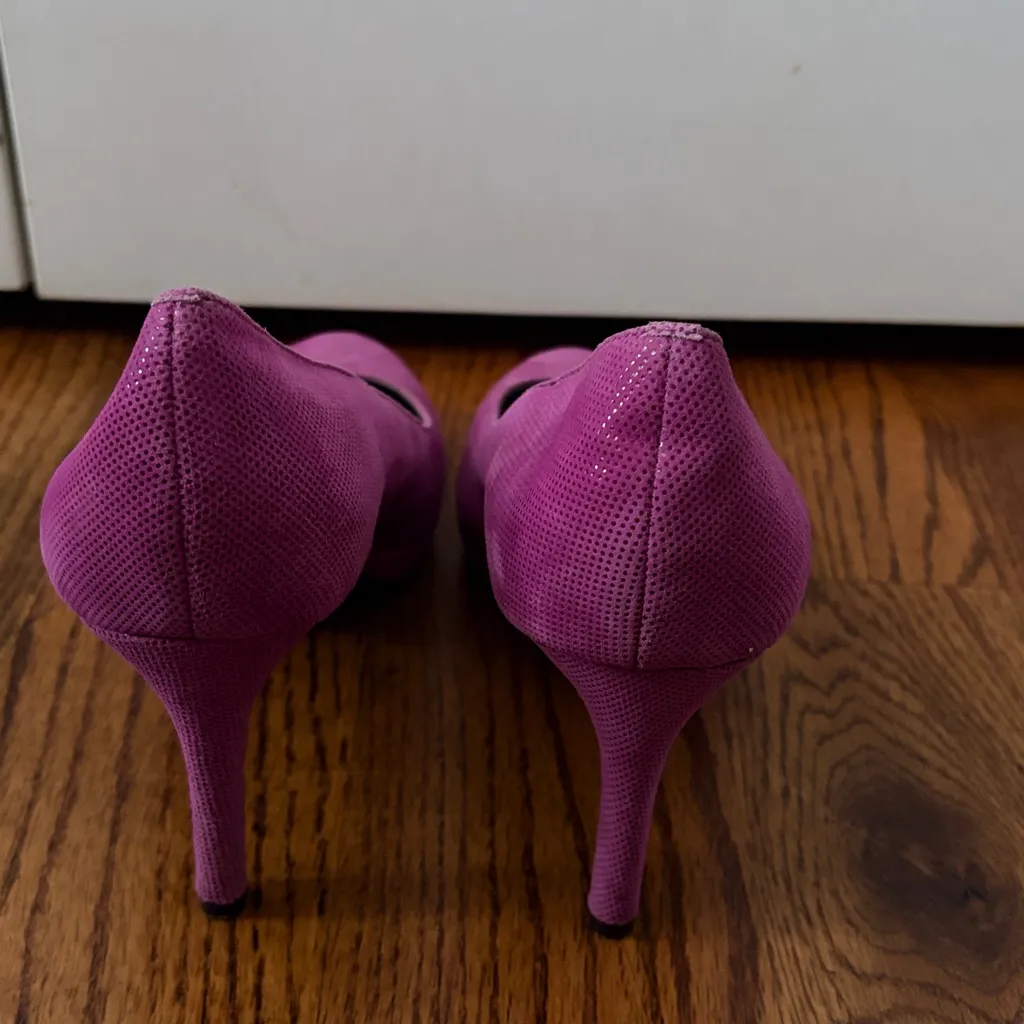 Calvin Klein Magenta Women's Heels Size 10 - Image 4
