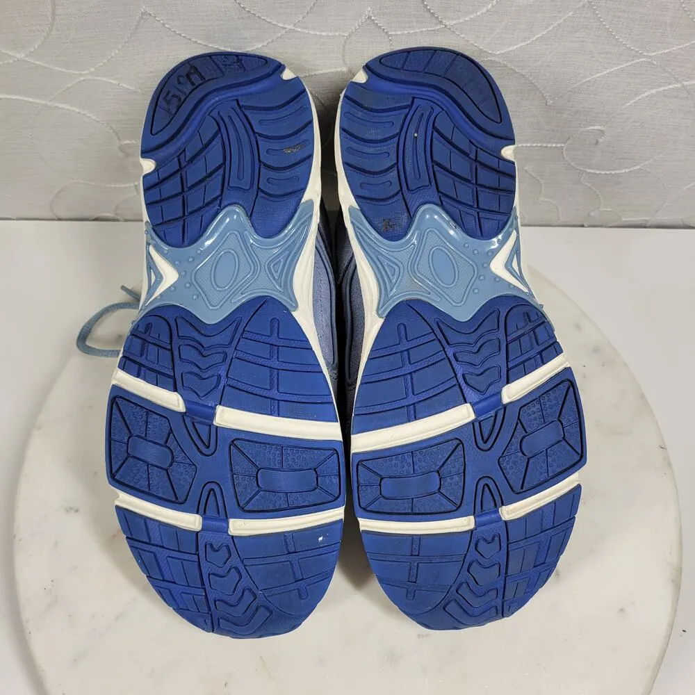 Vionic Classic Walker Sneakers Womens 9 Wide Blue Suede Low Top Walking Shoes - Image 11