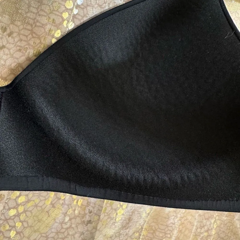 Victorias Secret Black Lightly Lined Wireless Smooth Bra 32DD - Image 5