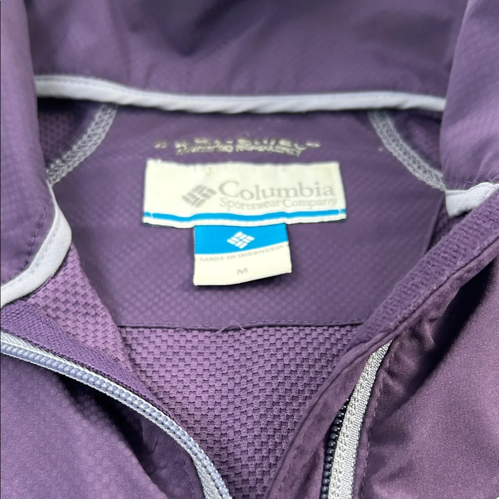 Columbia Purple Jacket with Gray Details - Image 2