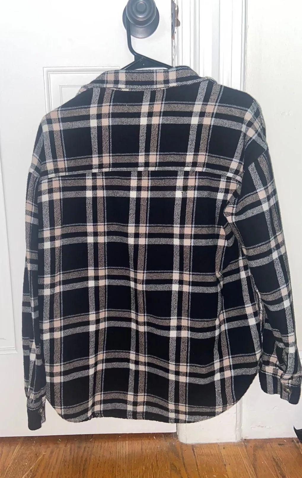 Boyfriend Fit Flannel Top - Image 2