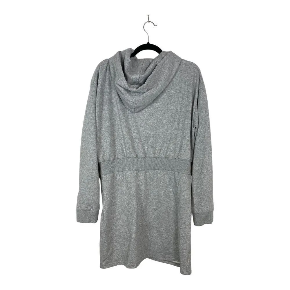 #141 OGL MOVE Hooded Sweatshirt Mini Dress Gray Size undefined - Image 2
