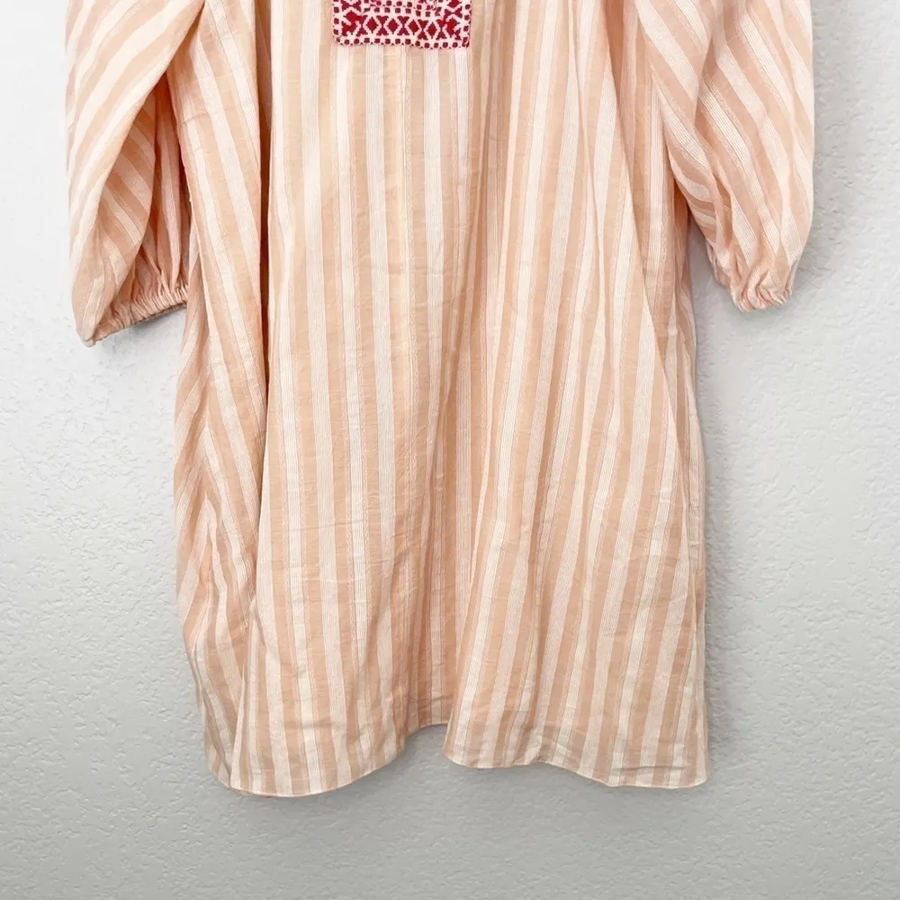 𝅺NWT LEMLEM Nefasi Long Sleeve Mini Dress Coral L - Image 8