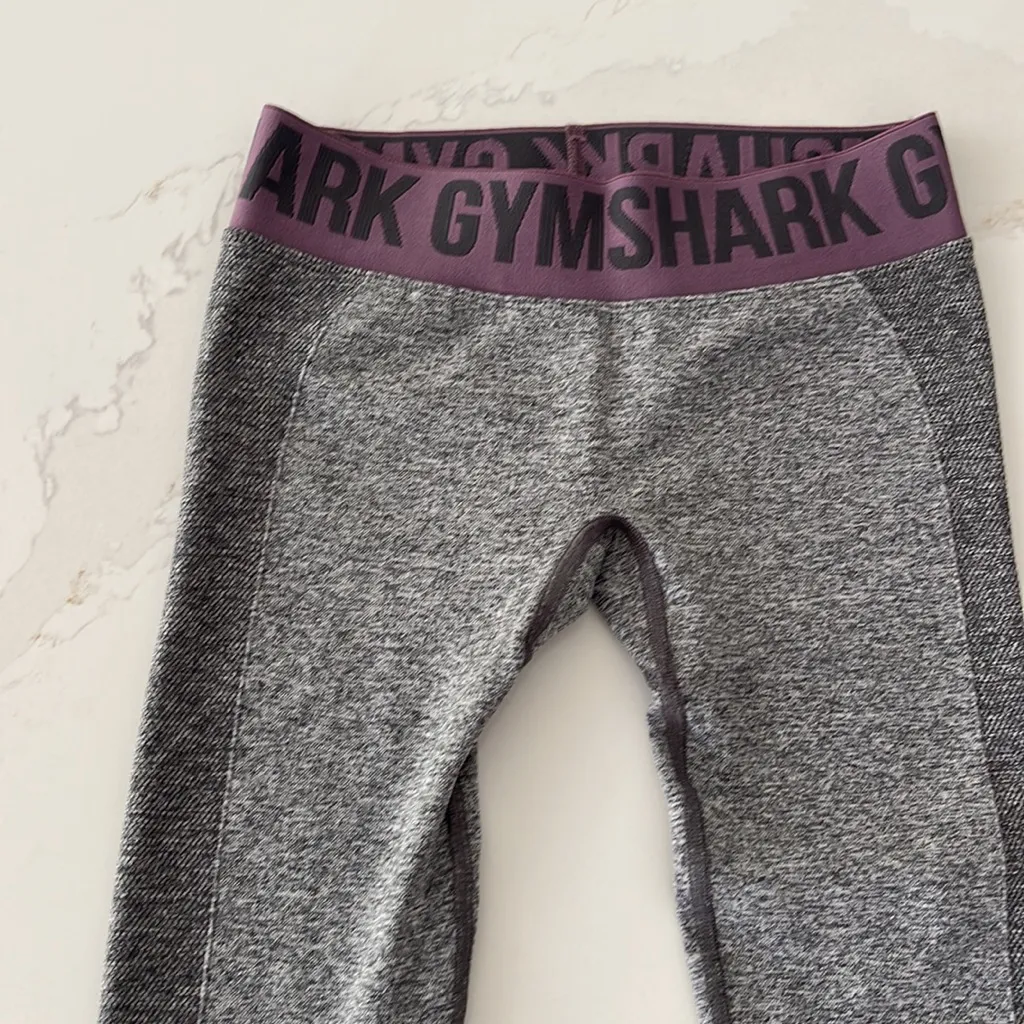 Gymshark Seamless Leggings Grey - Image 2