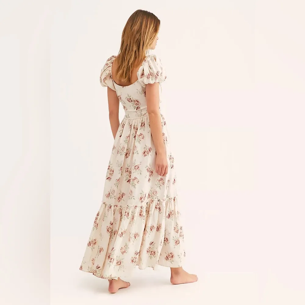 Loveshackfancy Angie Cotton Linen Sunshine Maxi, 0 - Image 15