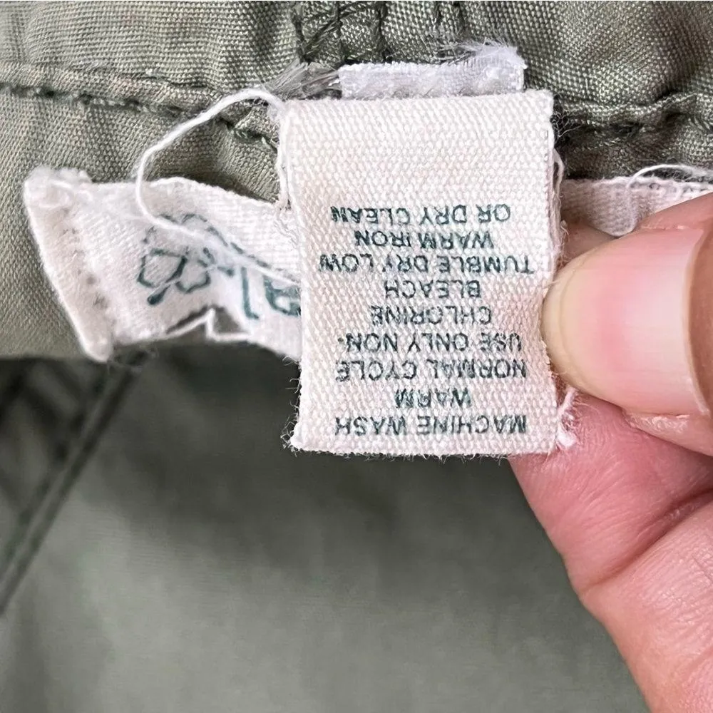 NWT Aeropostale 9/10 Green Cargo Shorts Lightweight rollover waistband Size undefined - Image 4