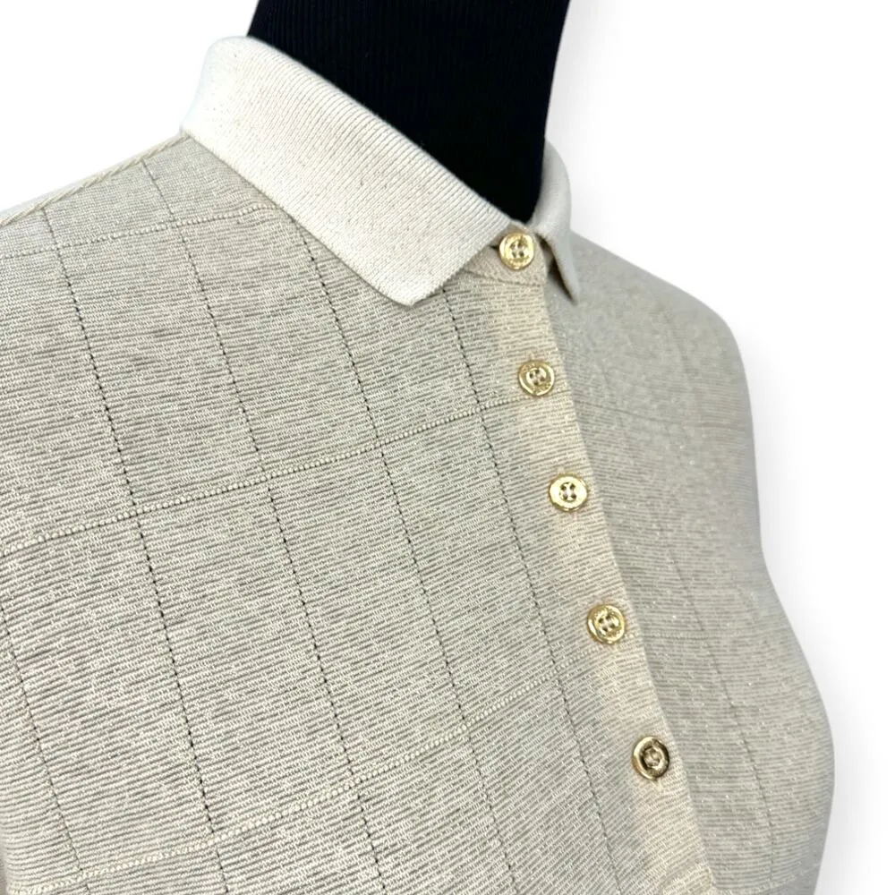 Bogner | S | Swarovski Crystals Metallic Gold Accent 5 - Image 3