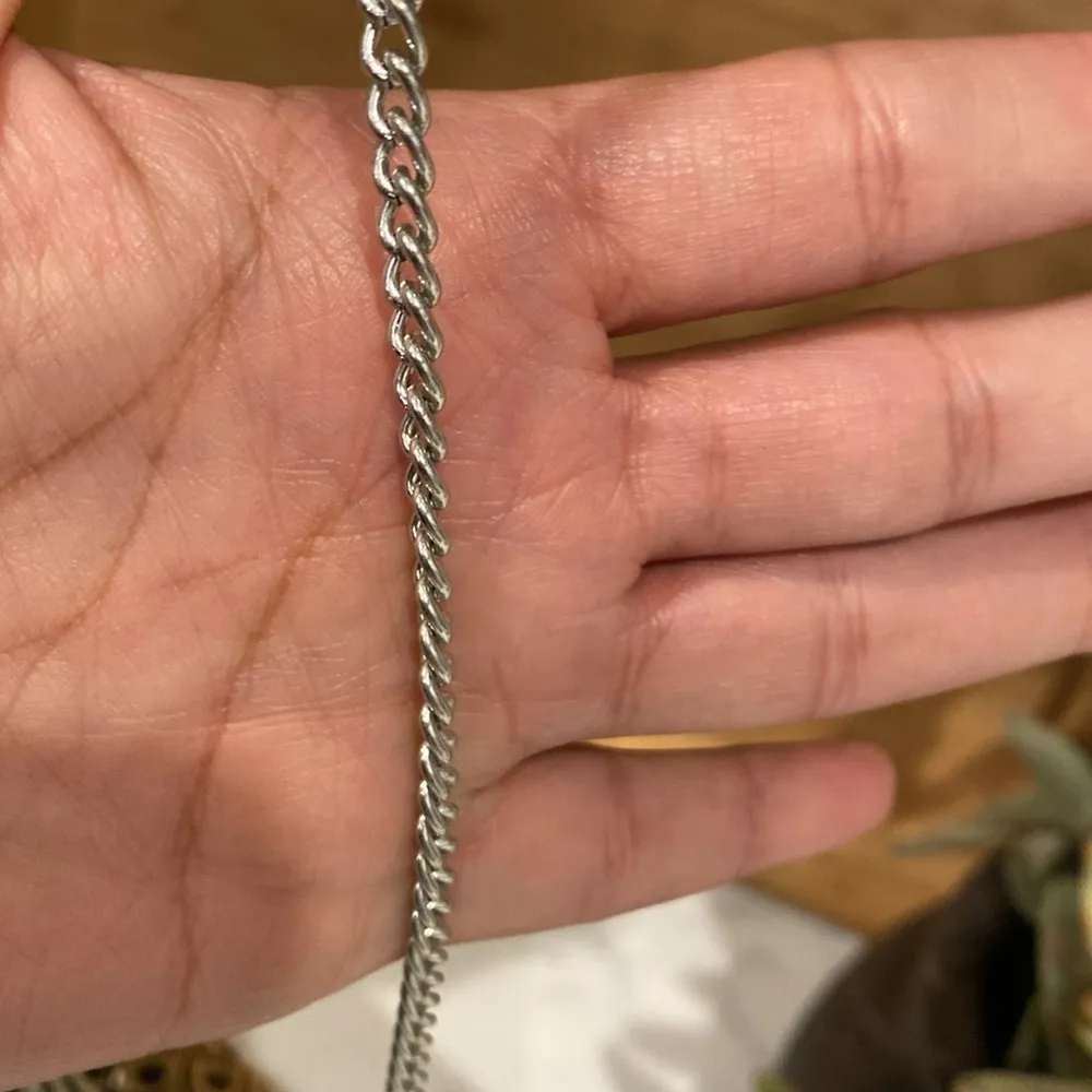 From St Xavier Riley Clutch silver tooled metal bag sold out on revolve - Image 12