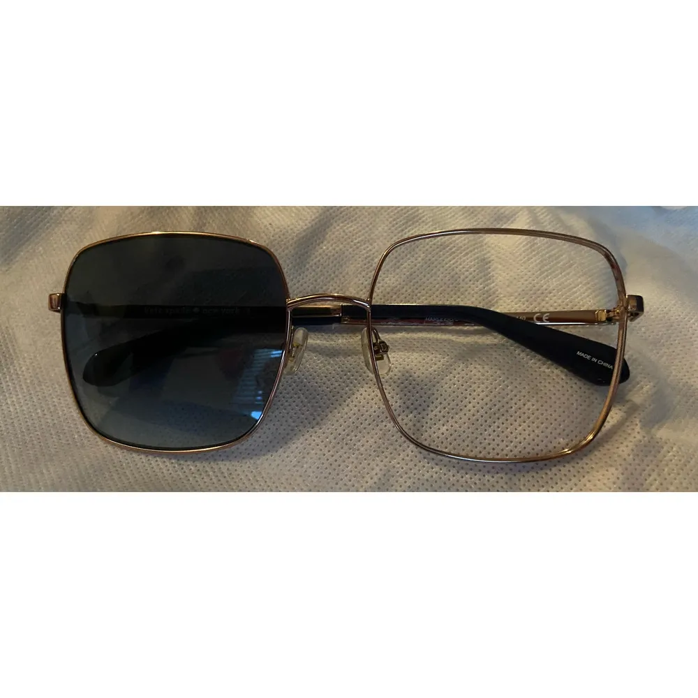 Kate Spade Harlee 56mm square sun glasses - missing lens - Image 2