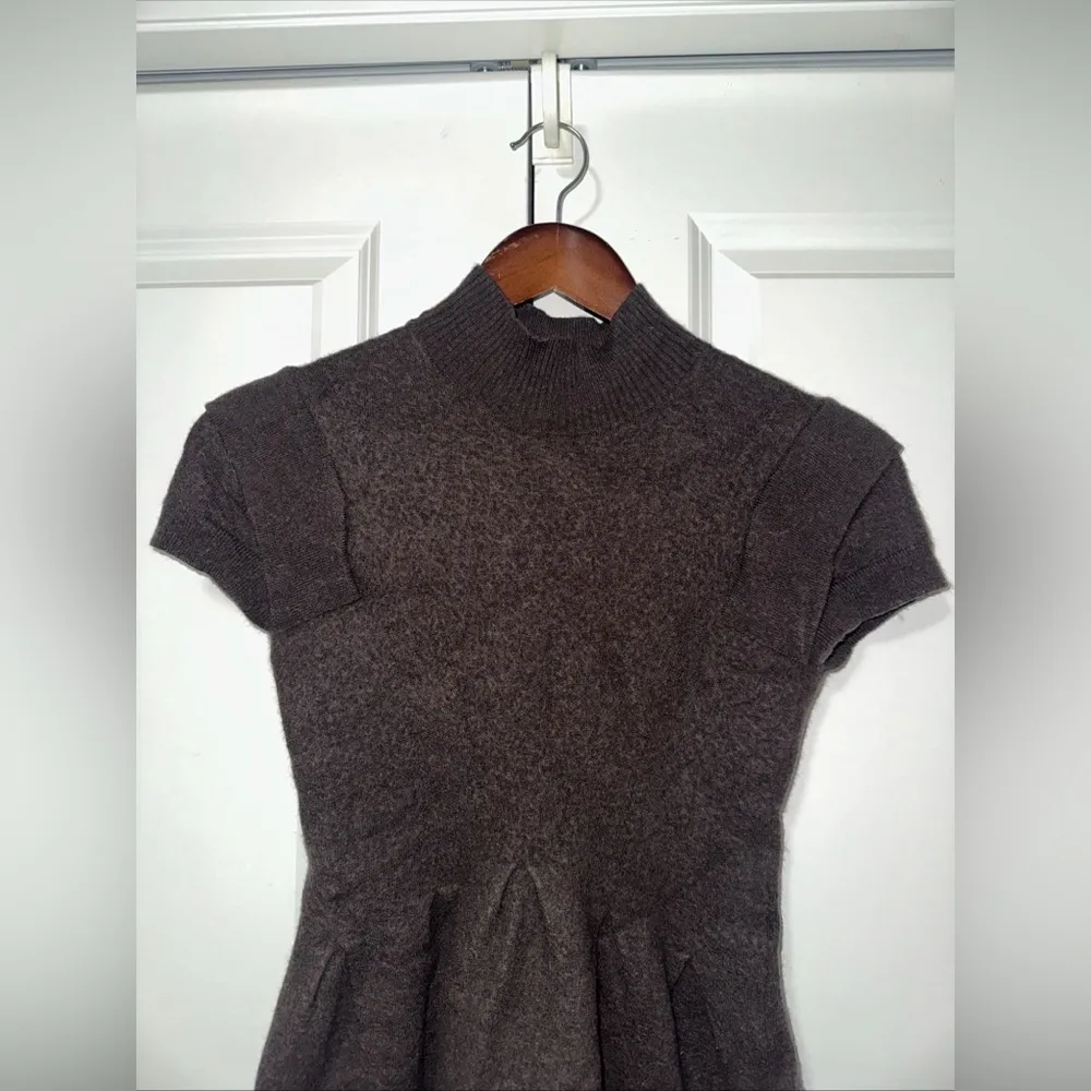 Antonio Melani Lightweight Stretch Bodycon Wool Shortsleeve Dress XS - Image 2