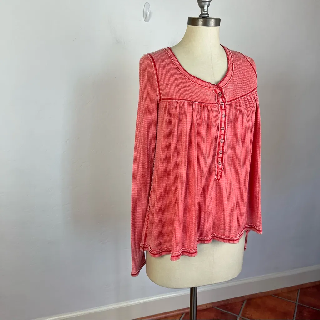 Free People Kai Thermal Long Sleeve Top - Image 3