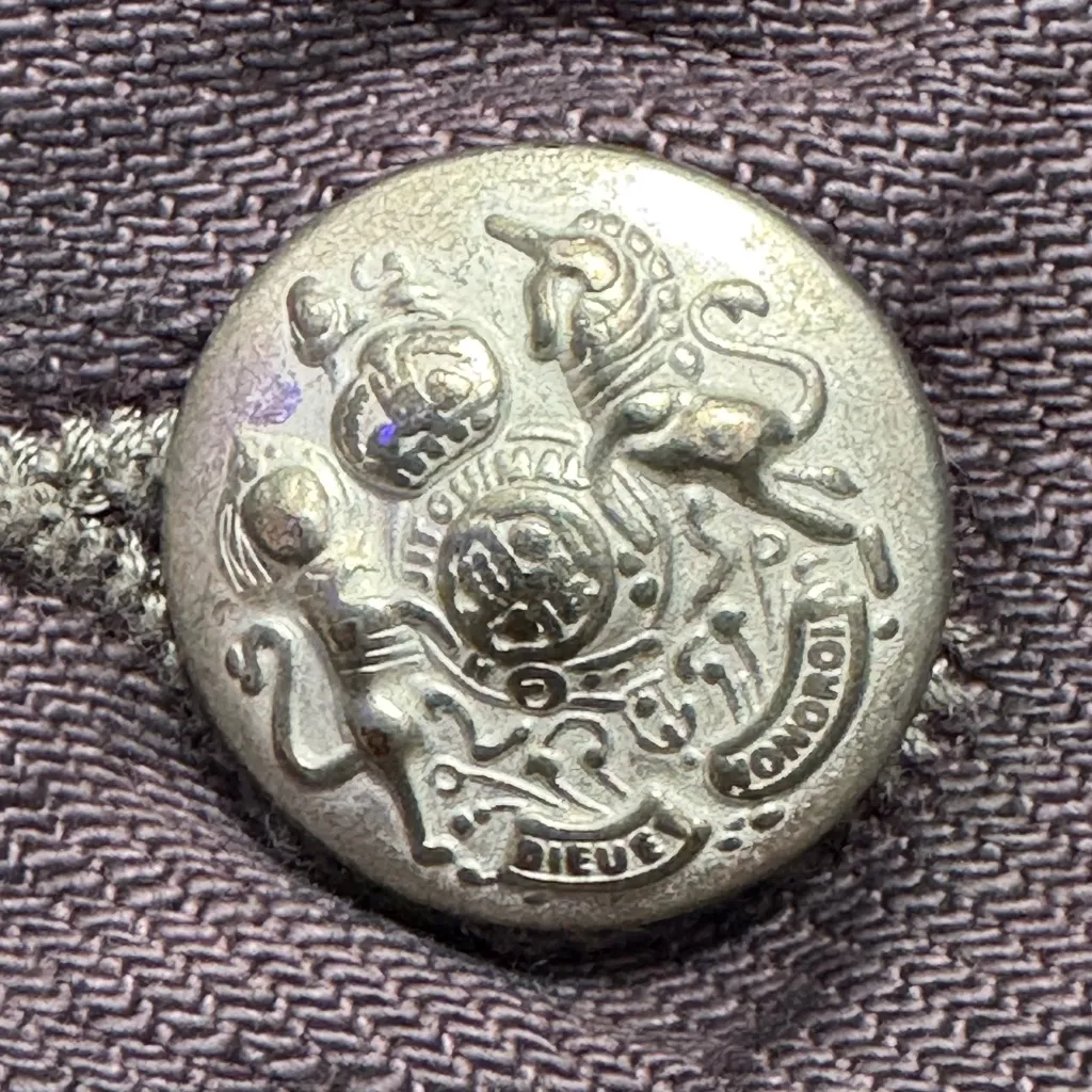 CABI Vintage Cropped Fitted Jean Jacket S Dusty Purple EUC - Image 6