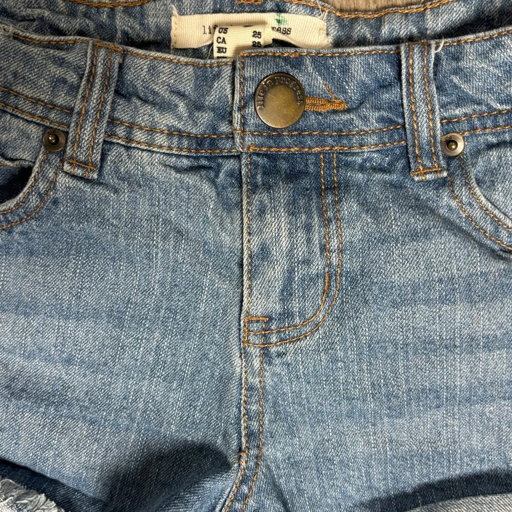 Life in Progress  jean shorts 25 - Image 3