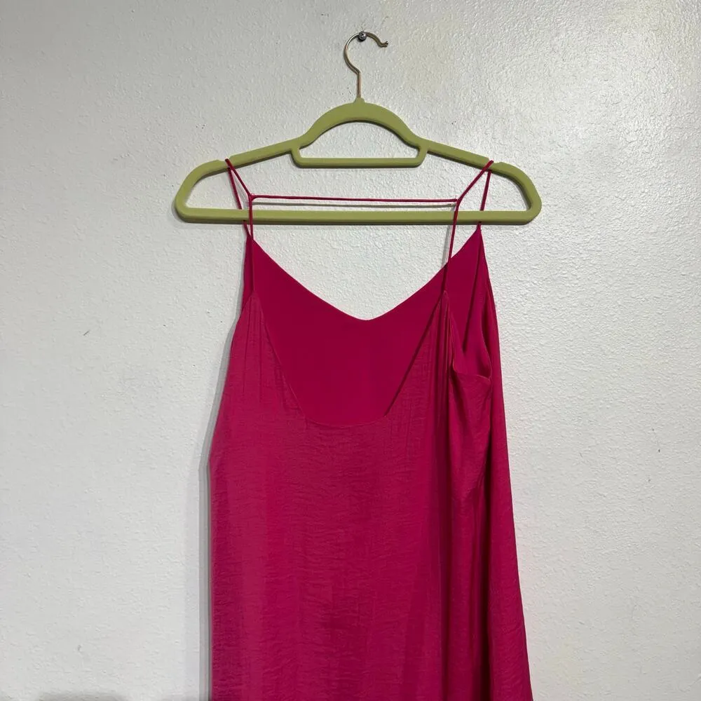 Naked Zebra Hot Pink Mini Shift Dress Sz M - Image 5