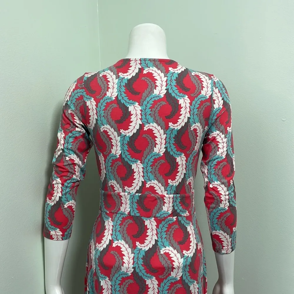 Boden Marion Jersey Viscose Tunic Dress size 6 Gray - Image 7