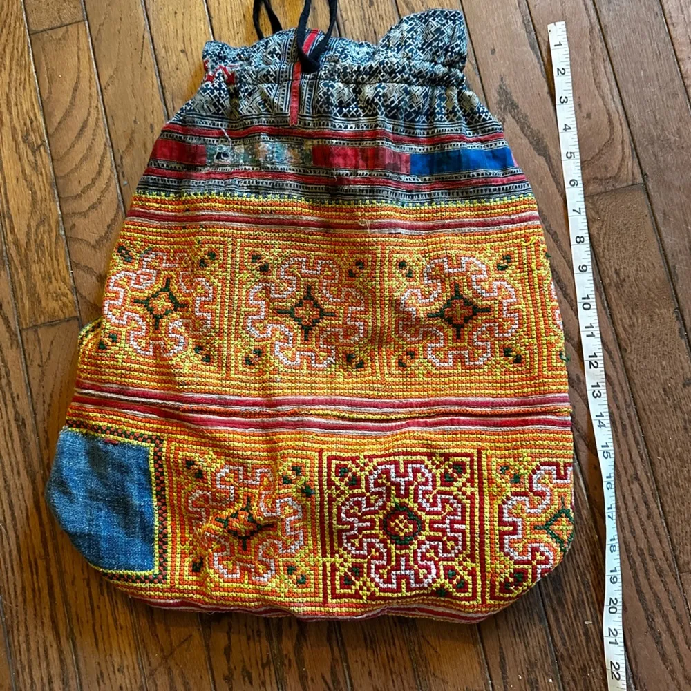 Vintage‎ Cloth Backpack - Image 7