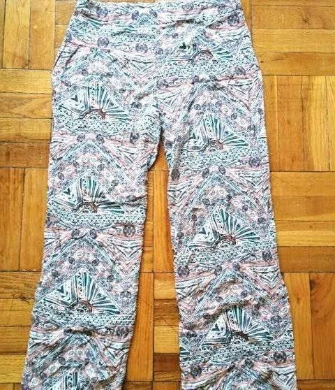 Printed Palazzo Style High Waist Pants - Image 8