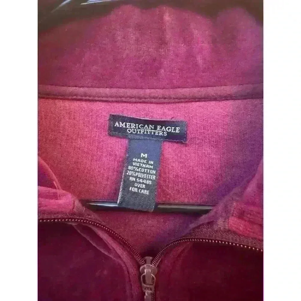 American Eagle Active Full Zip Jacket Barbie Core Size Women’s Medium - Image 5