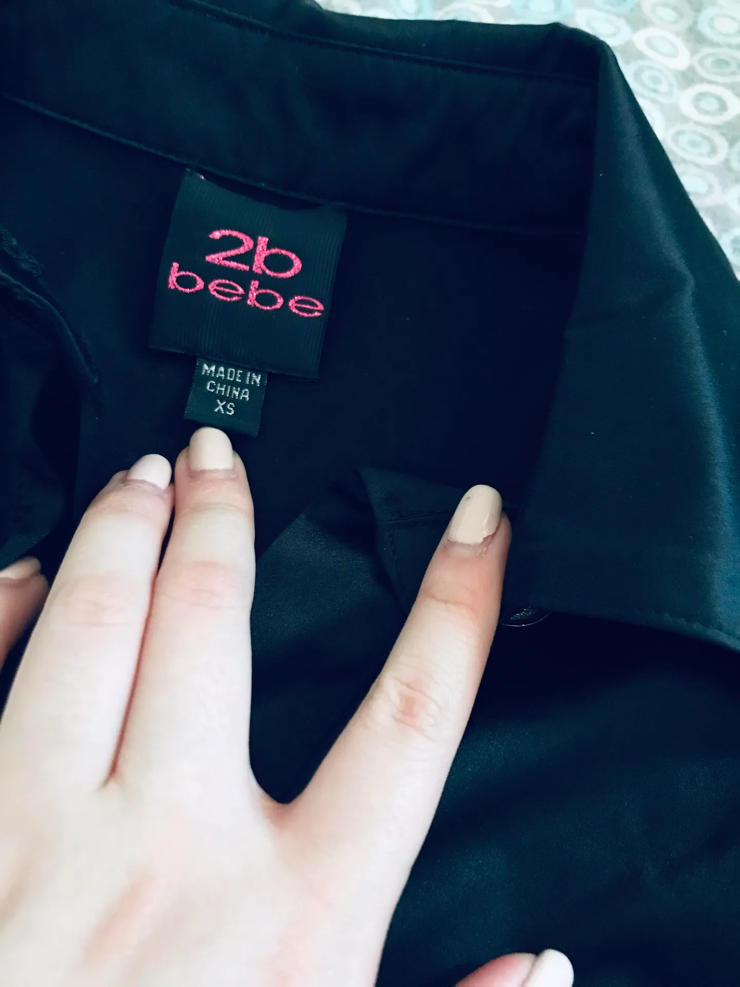 Bebe Black Jumpsuit - Image 4