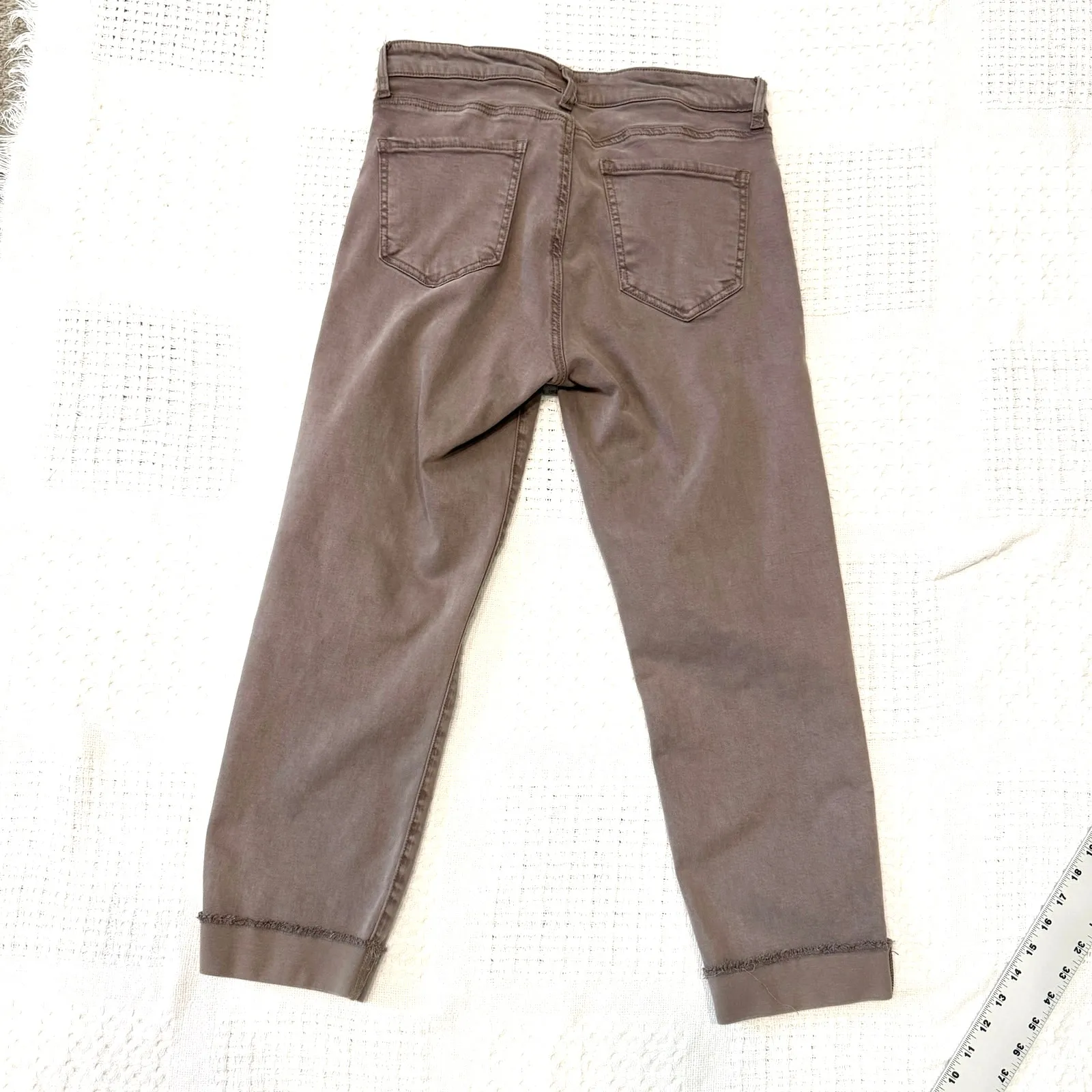 Kut from the Kloth Amy 8 crop straight leg pants jean J2 2960 - Image 5