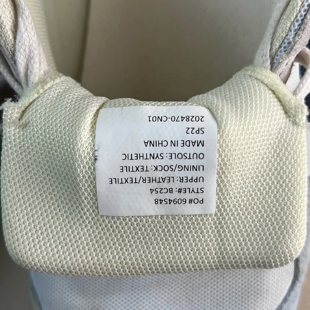 J.Crew City Sneakers Lace Up in Light Blue Pink‎ and Navy, Size 10 White - Image 3