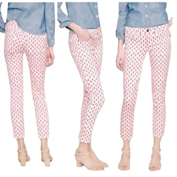 J. CREW CROPPED MATCHSTICK SKINNY STRAIGHT JEANS -W27 NWOT - Image 2