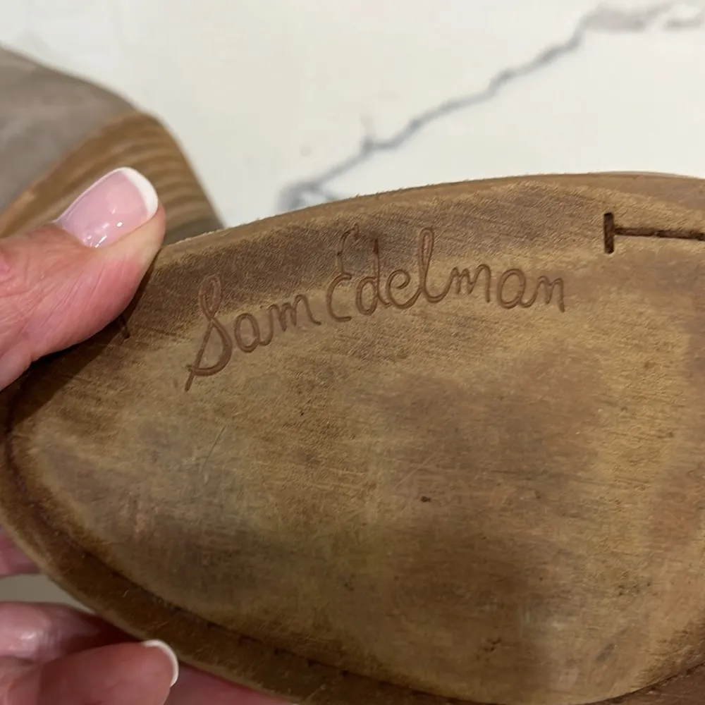 Sam Edelman “Packer” putty colored leather booties - Image 11