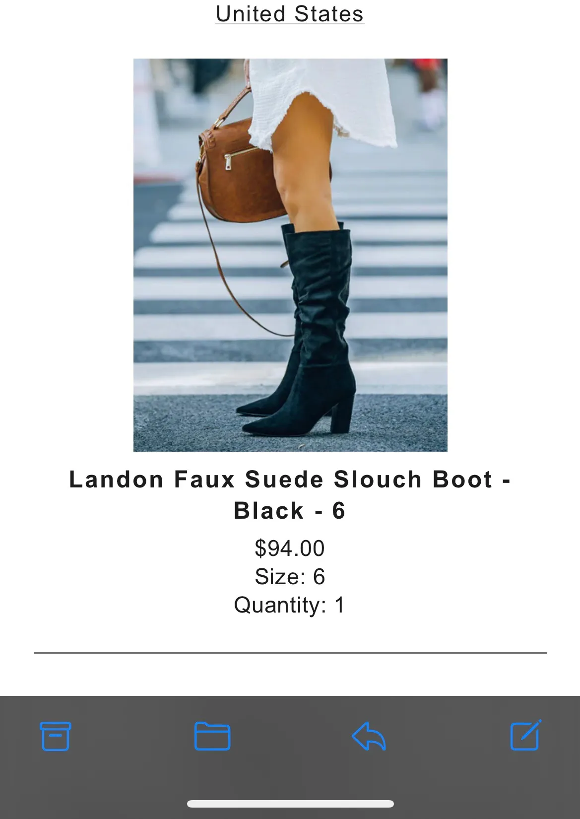 Dolls Suede Black Boots - Image 3