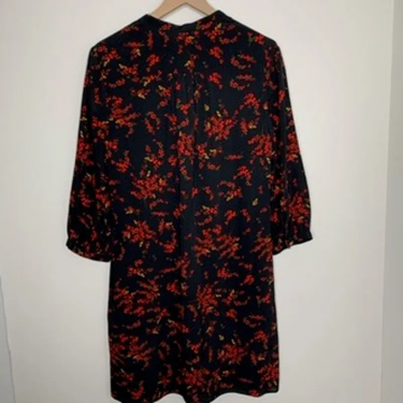 Hobbs London Katarina Floral Tunic Mini Dress US Size 6 Womens - Image 4