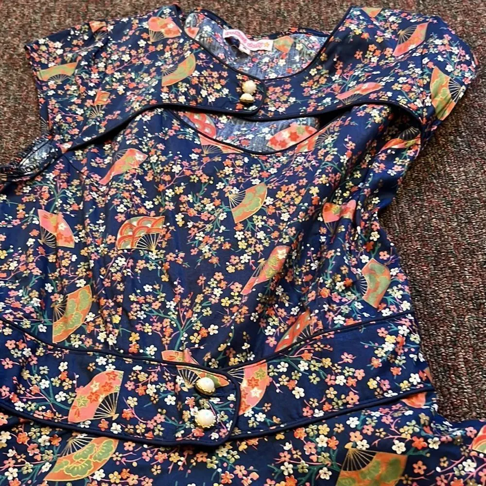 Trollied dolly small dress Blue - Image 11