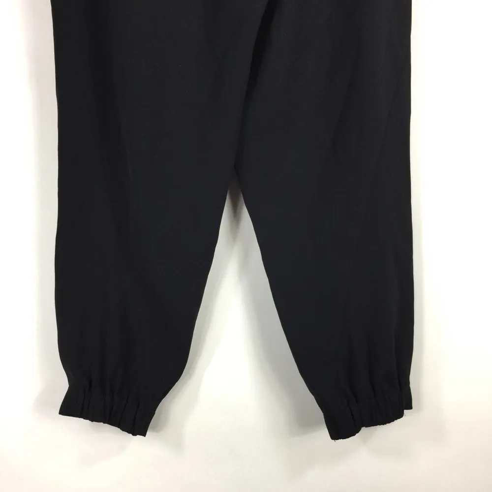 Vince Pull On Tapered Elastic Ankle Pant Size M Black - Image 12