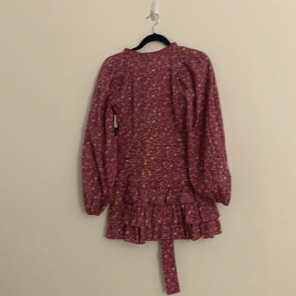 NWT LoveShackFancy Rina Dress in Cherry Wine - Image 10