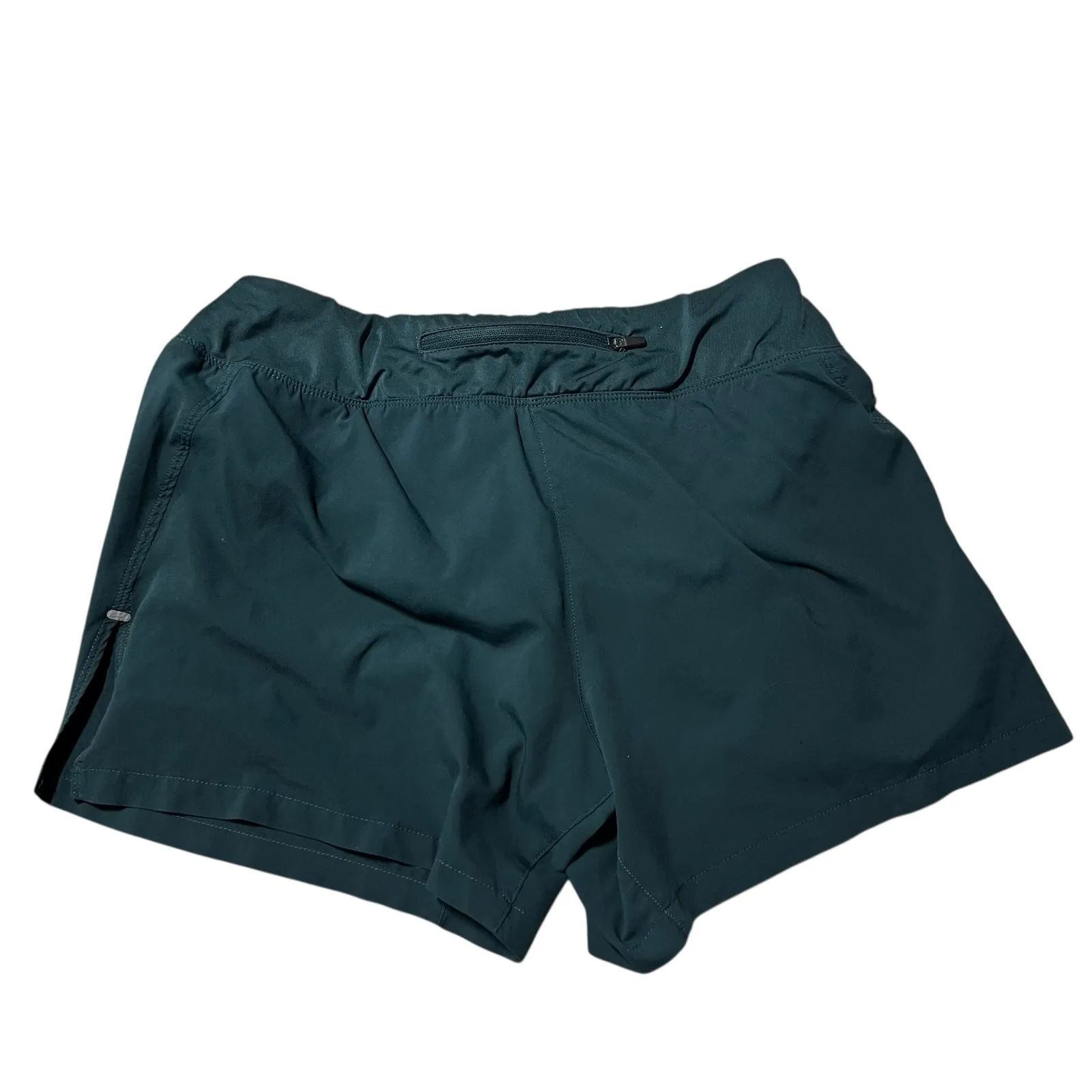 Nike Dri Fit Running Shorts Women Size Medium Green Athletic Workout Gym - Image 5