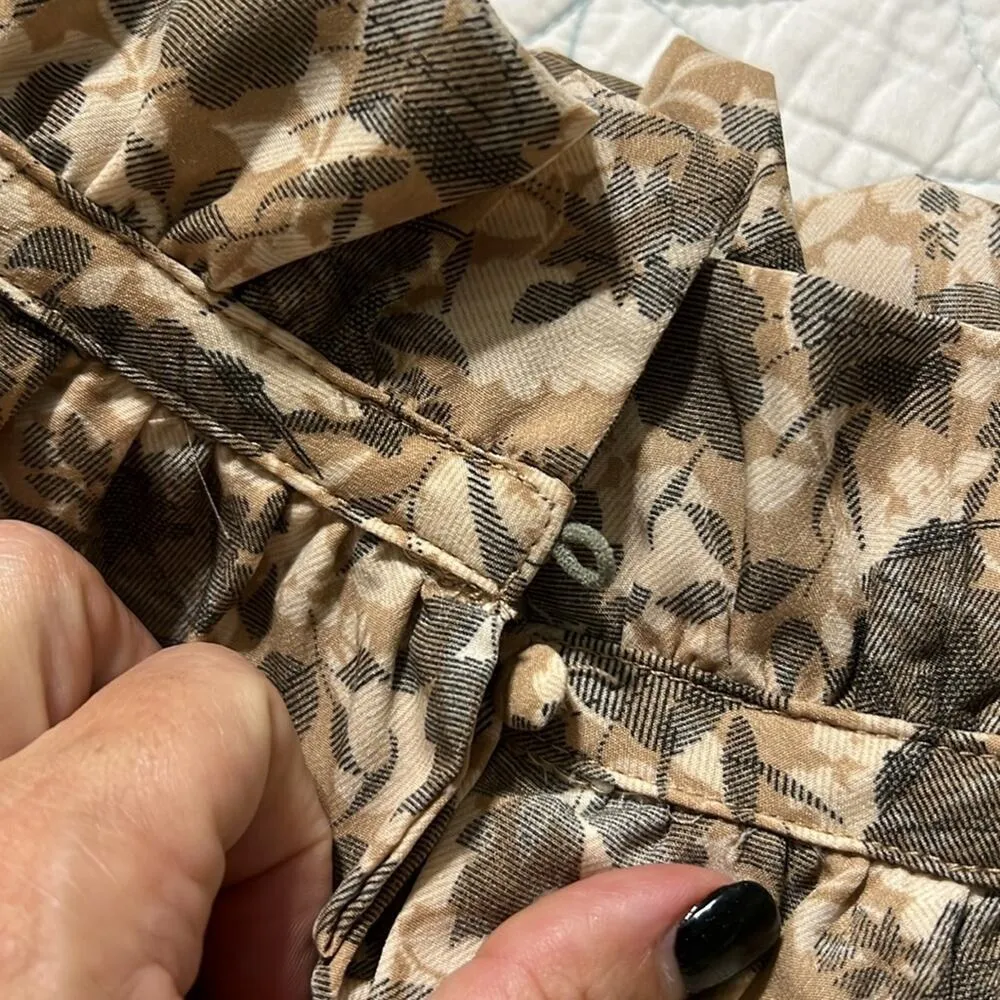 First Love sz womens 1X Feeling Thankful Top pullover 3/4 sleeve ruffle v-neck - Image 11