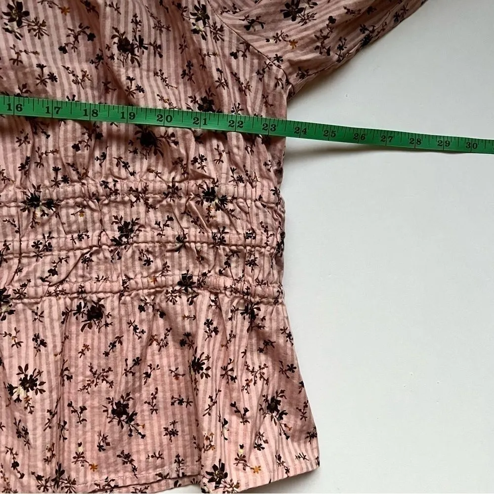 Madewell Plus Sophia Top in Bouquet Floral Pink Size 2X NWT - Image 7