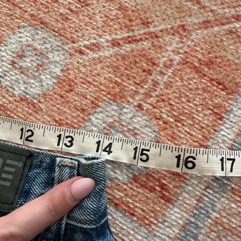 Vintage GITANO high rise mom Jeans medium wash size 12P Blue - Image 8