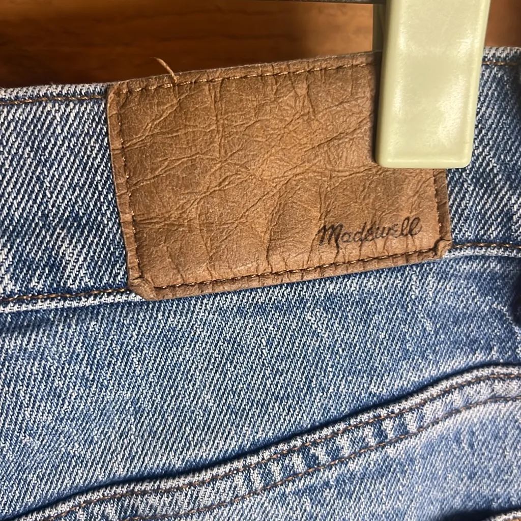 Madewell 90s Straight Enmore Wash High Rise Stretch Denim Jean 28 - Image 8