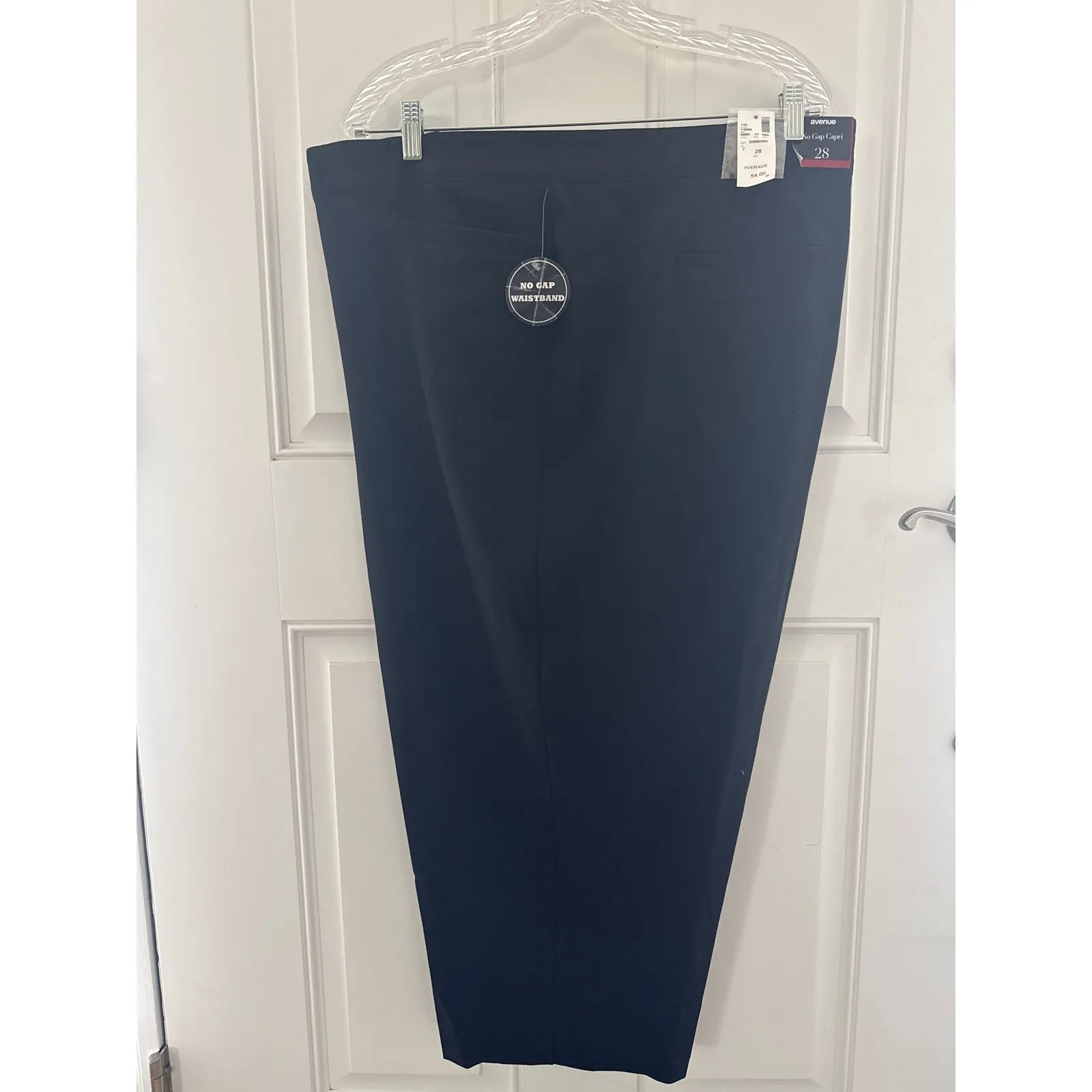 NWT Avenue black 3 pairs of pants one crop size 28 - Image 8