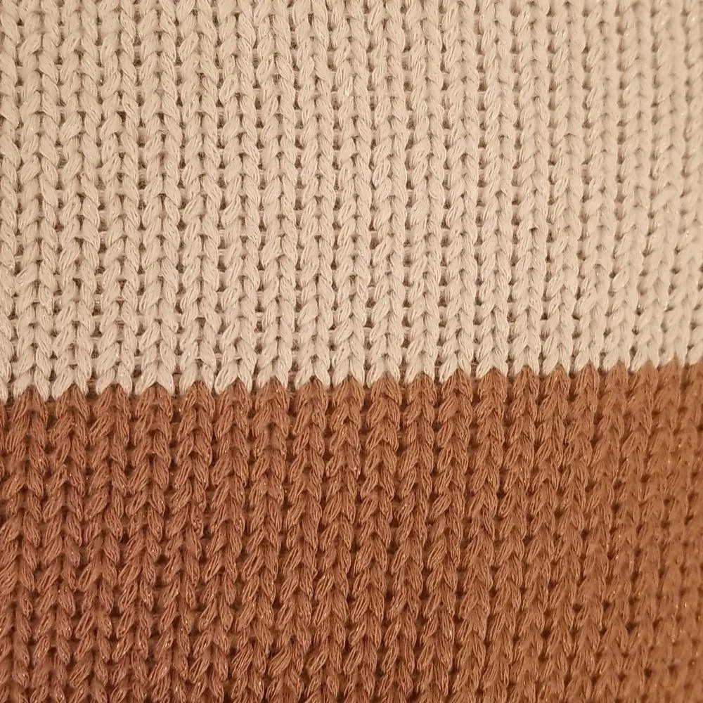 💕TRINA TURK💕 Horizon Sweater ~ Knit Dolman Sleeves Nutmeg Dune Brown Tan - Image 11