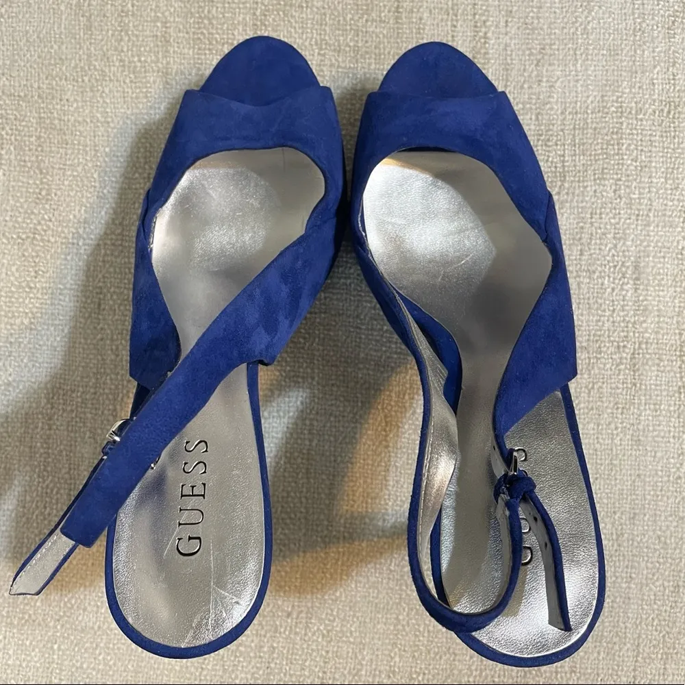 Guess Women’s High Heels in Blue - Image 4