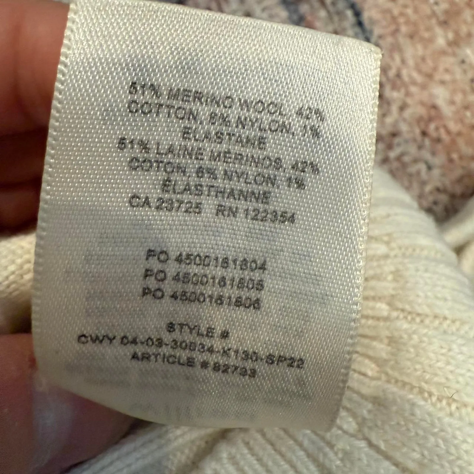 Aritzia wilfred cropped top White Size XS - Image 5