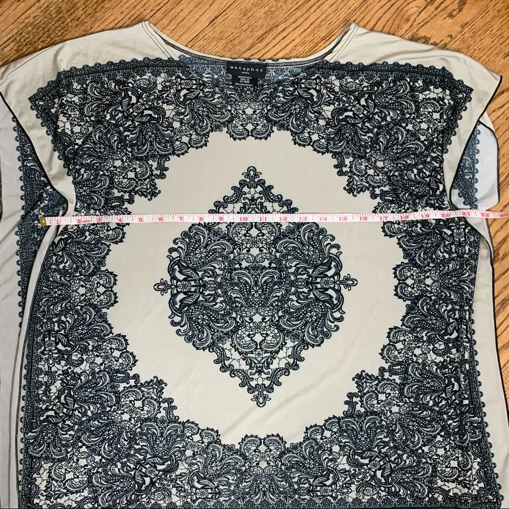 Metaphor | Boho Short Sleeve Blouse - Image 13