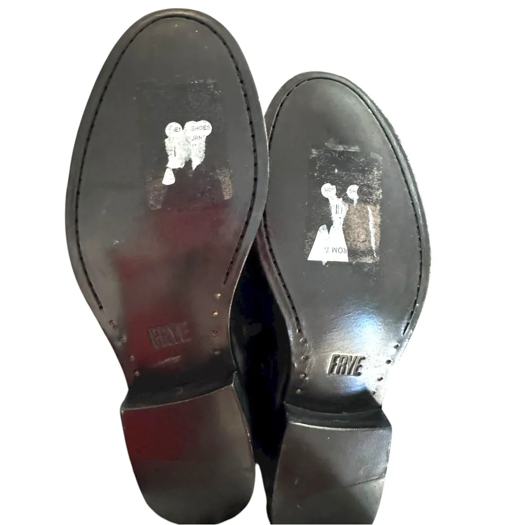 FRYE Melissa Button Inside Zip 6 Leather‎ Riding Boot #3470412 - Image 7