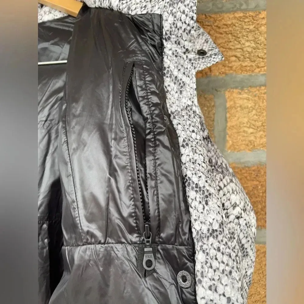 Varley Highland Puff Jacket Contrast Snake XS - Image 8