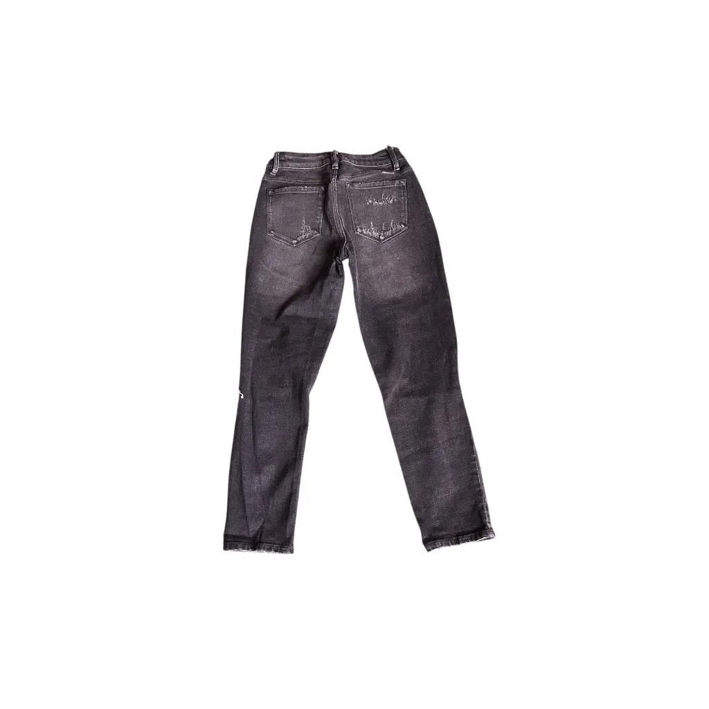 KanCan Black Distressed Skinny Jean - Image 6