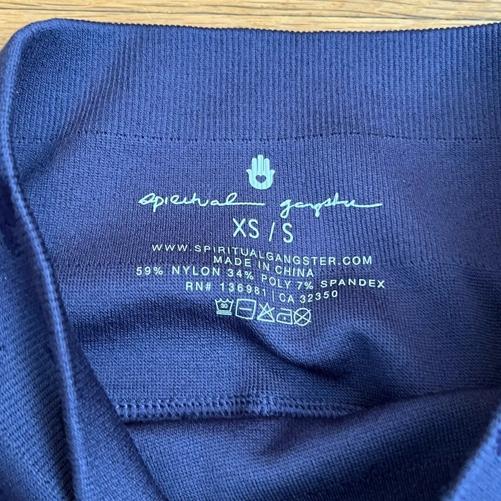 Spiritual Gangster Love Sculpt Jacquard Leggings - Size XS/S - Image 4