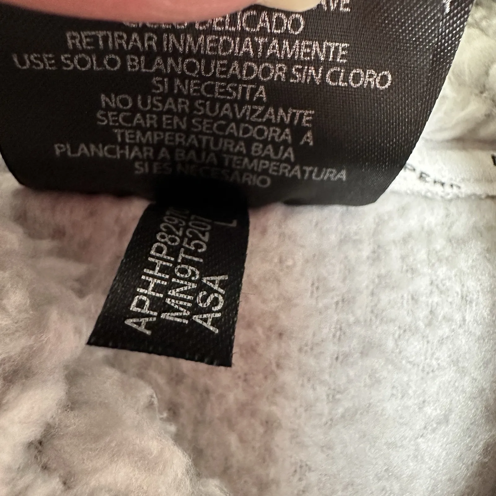 Marc New York Performance Gray Sherpa Pullover Women L Fleece Funnel Neck Cozych - Image 9