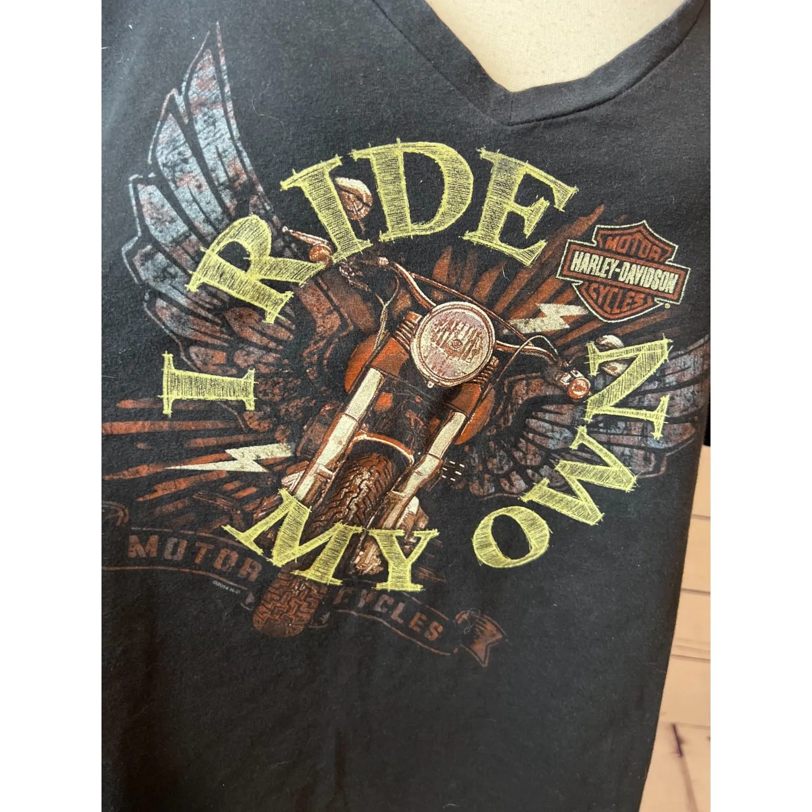 Harley‎ Davidson Motorcycles Tee Shirt Plus size 2X XXL T - Image 2