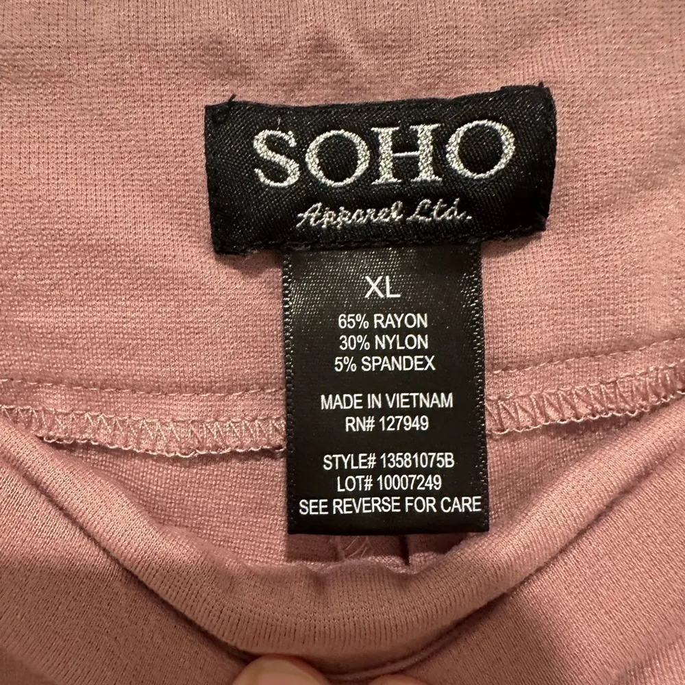 soho apparel ltd pink pants‎ - Image 3