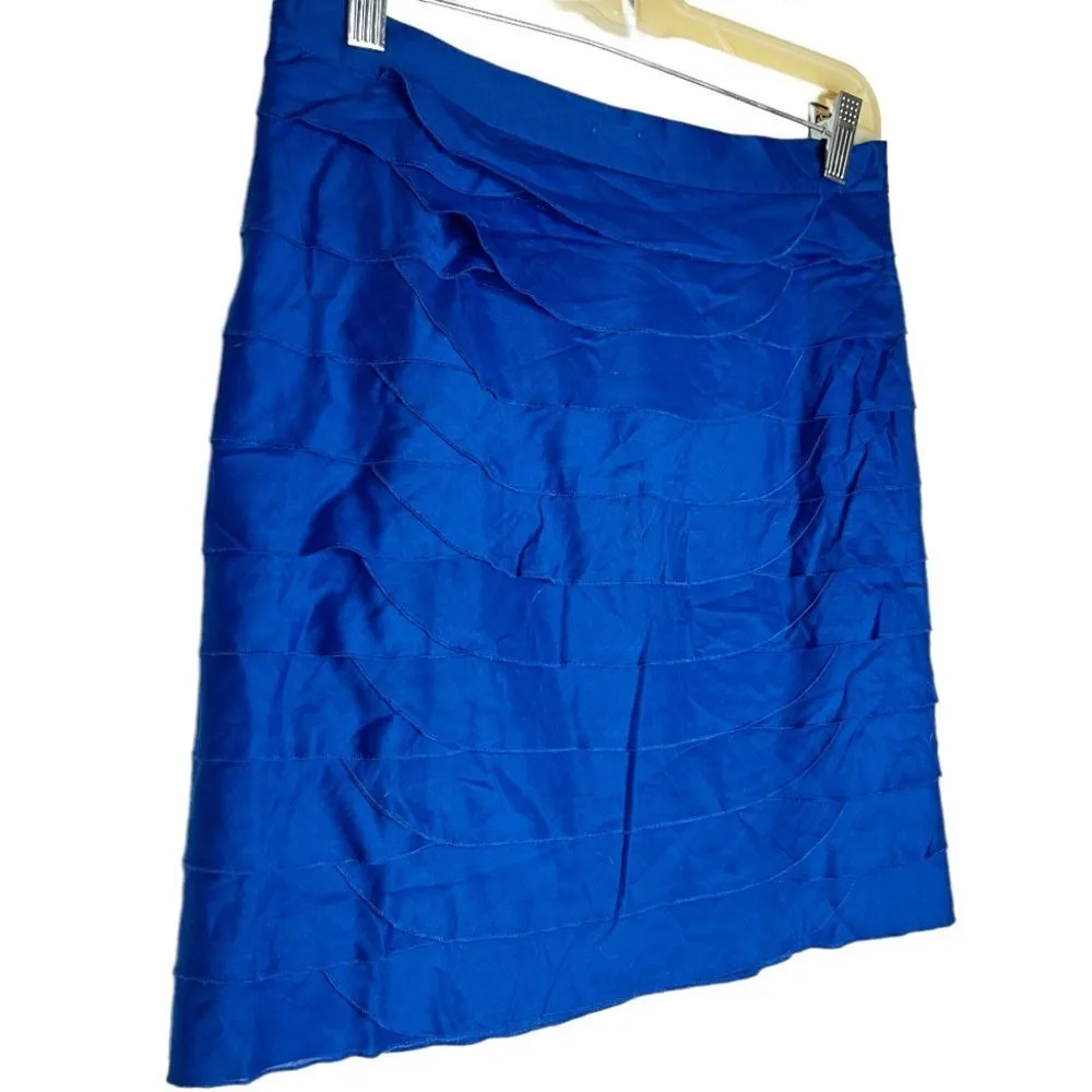 Gianni‎ Bini Layered Blue Skirt - Image 2